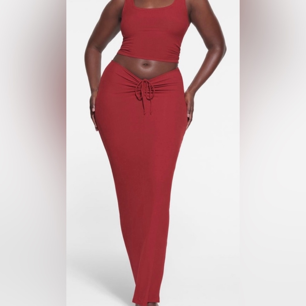 Skims soft lounge long skirt size xs